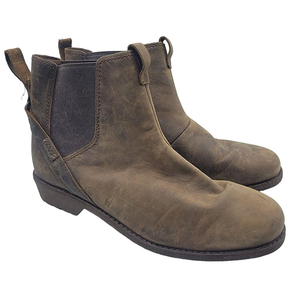 Teva Brown Ankle Boots